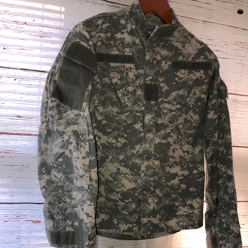 US Army Camo Fatigue Shirt